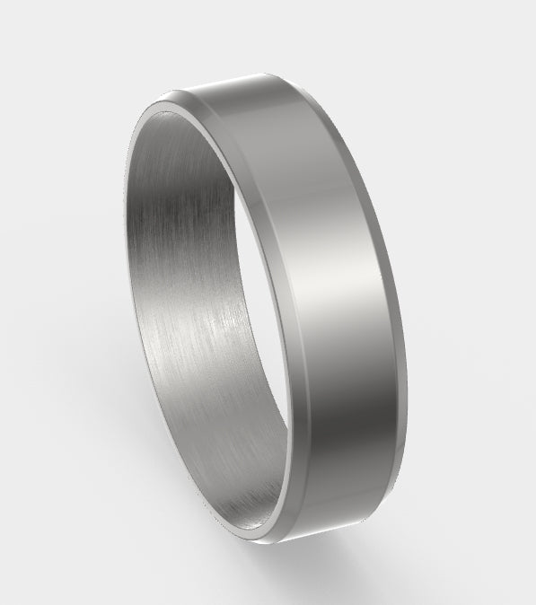 6mm Flat Bevel Band