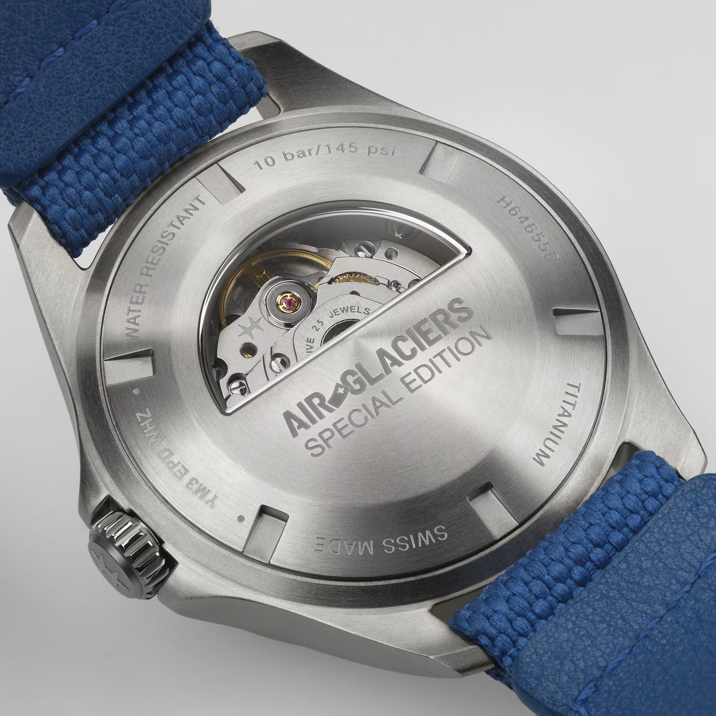 Khaki Aviation Pilot Day Date Auto - Air-Glaciers Edition