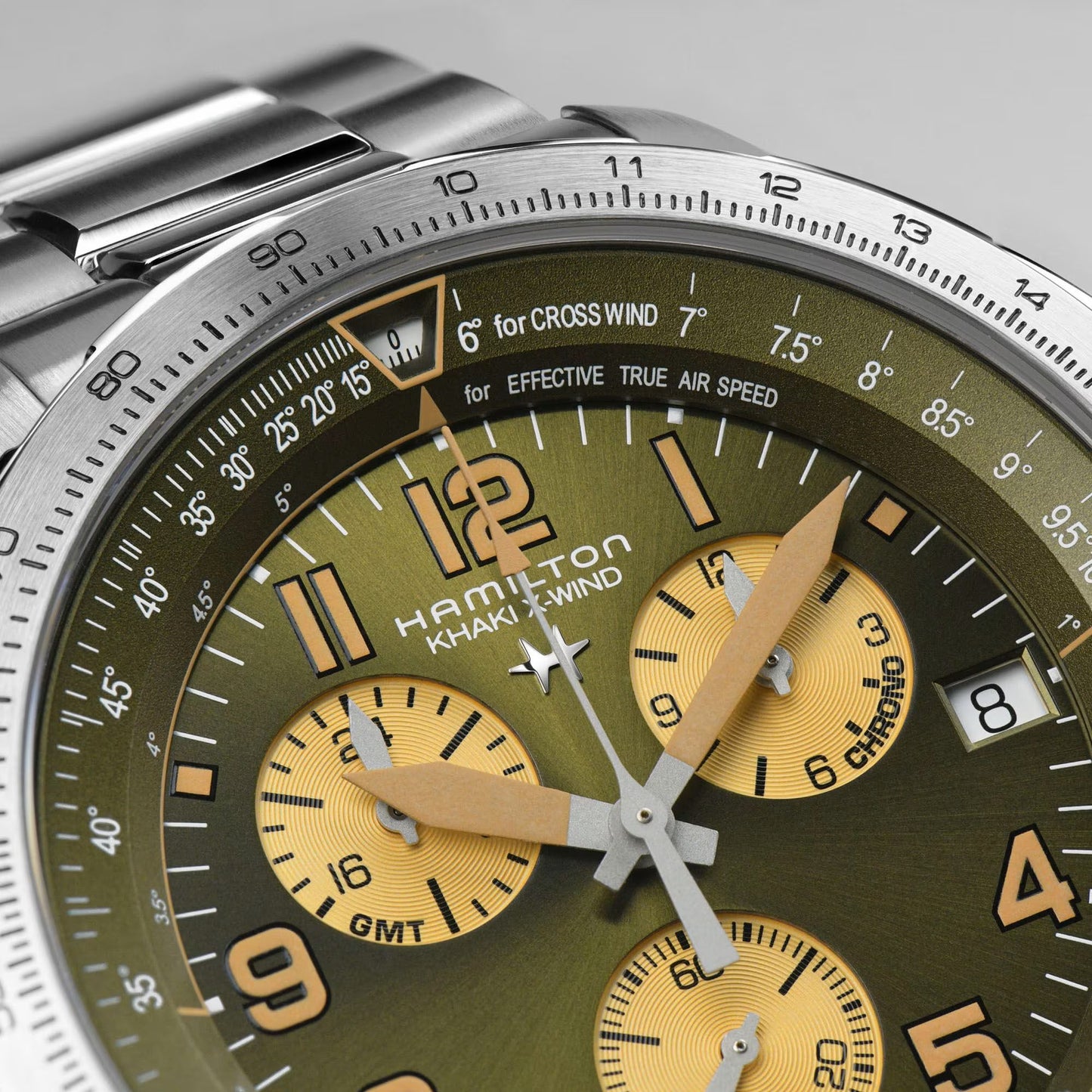 Khaki Aviation X-Wind GMT Chrono Quartz